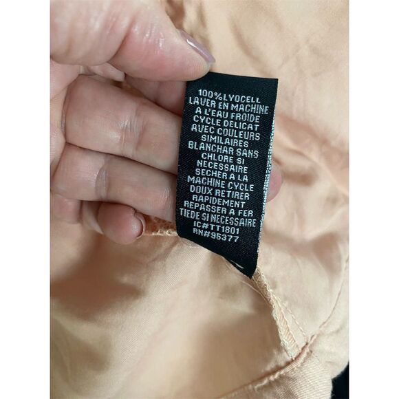 Sanctuary Anthropologie Moto Jacket Size L Blush Pink Zip Casual NWT 2011 - Picture 13 of 13